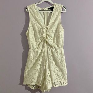 Forever 21 Lace Romper